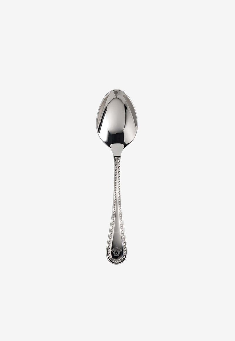 Versace Home Collection Greca Stainless Steel Mocha Spoon Silver 69178-130955-75037