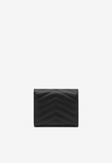 Saint Laurent Cassandre Matelassé Tri Fold Wallet 692061BOW01/R_YSL-1000