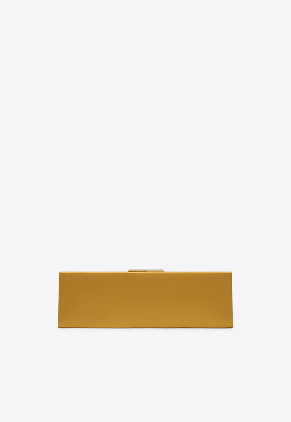 Saint Laurent Large Midnight Satin Clutch Gold 697658FAC13/R_YSL-2628