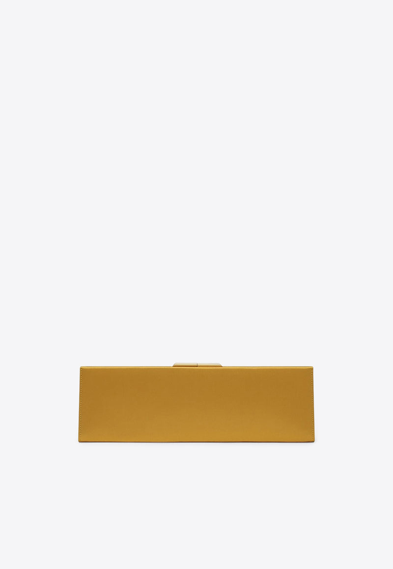 Saint Laurent Large Midnight Satin Clutch Gold 697658FAC13/R_YSL-2628
