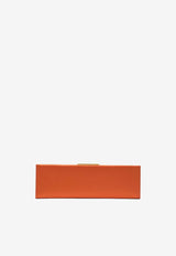 Saint Laurent Large Midnight Satin Clutch Orange 697658FAC13/R_YSL-7519