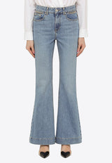 Stella McCartney Mid Vintage Wide-Leg Jeans Blue 6D01813SPH56/O_STELL-4599