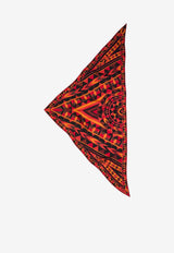 Manuba Print Silk Scarf