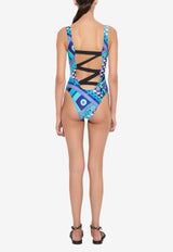 Vivara Print One-Piece Swimsuit