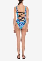 Vivara Print One-Piece Swimsuit