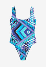 Vivara Print One-Piece Swimsuit