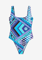 Vivara Print One-Piece Swimsuit