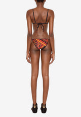 Vivara Print Bikini Briefs