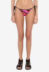 Marmo Print Bikini Briefs