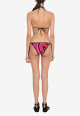 Marmo Print Bikini Briefs
