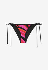 Marmo Print Bikini Briefs