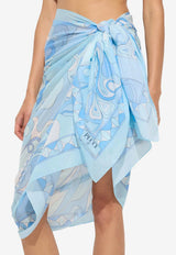 Orchidee Print Pareo