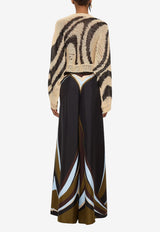 Fari Printed Flared Pants