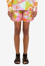 Angoli Print Shorts