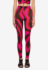 Marmo Print Leggings