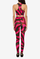 Marmo Print Leggings