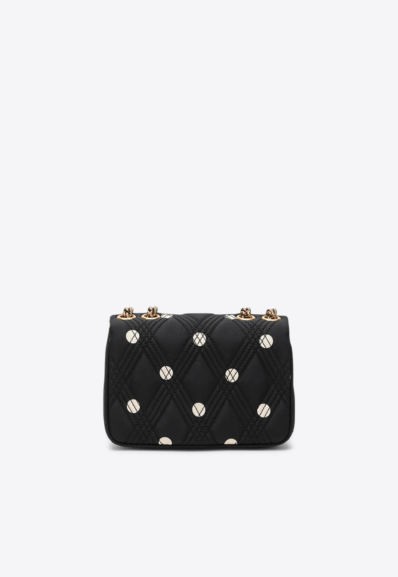 Valentino Quiltie 67 Leather Crossbody Bag Black 6W0B0R08IGY/Q_VALE-790