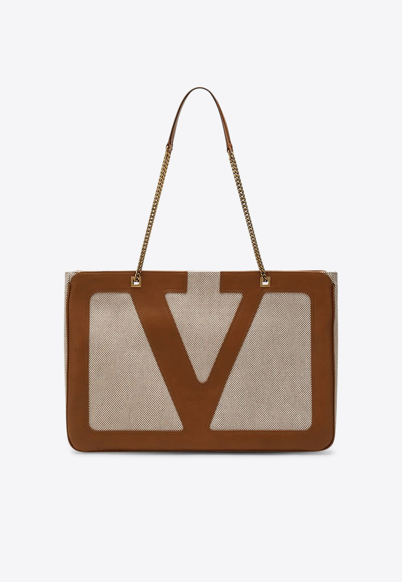 Valentino Large Viva Superstar Tote Bag Beige 6W0B0R12GLR/Q_VALE-9QR