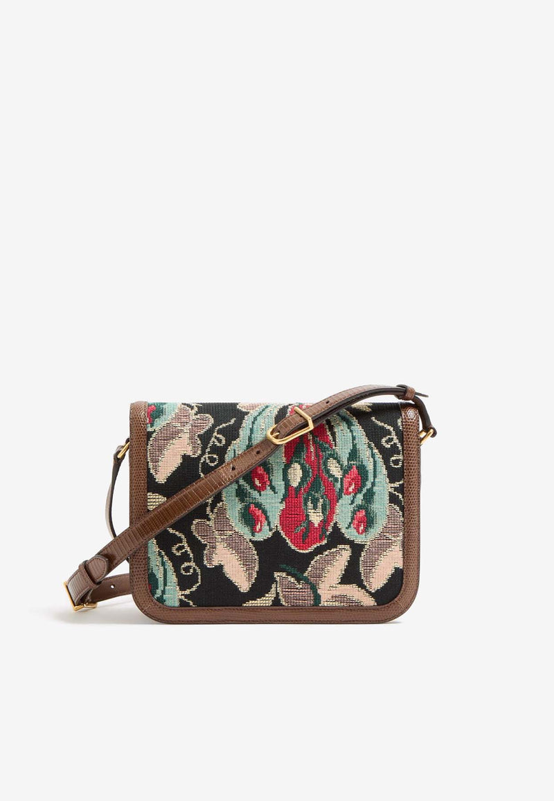 Valentino 9TO5 Floral Jacquard Shoulder Bag Multicolor 6W2B0R15NZL RBZ