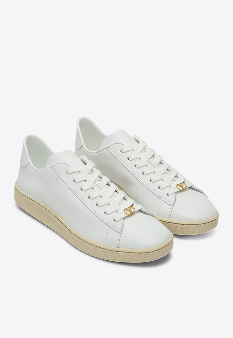 Valentino Royco Leather Sneakers White 6Y0S0K34BYA/Q_VALE-DU2