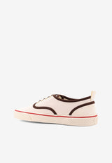 Valentino Nojoke Canvas Low-Top Sneakers Ivory 6Y2S0J87YGT_R2T