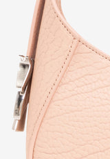 Burberry Small Chess Shoulder Bag in Grained Leather Blush 8083511 B8628-BLUSH