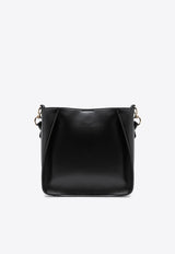 Stella McCartney Perforated Logo Faux Leather Shoulder Bag Black 700073W8542/Q_STELL-1000