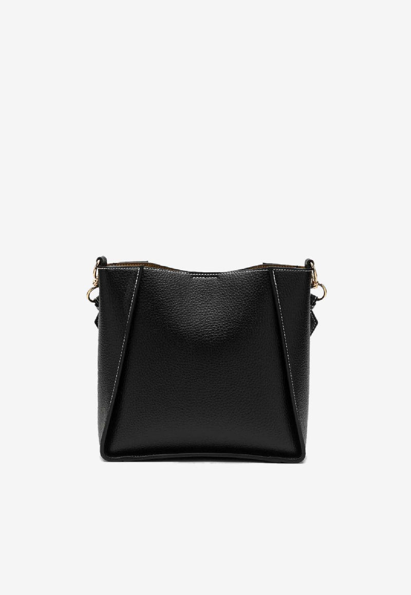 Stella McCartney Square Logo Crossbody Bag Black 700073WP0057/S_STELL-1000