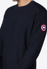 Canada Goose Darmouth Wool Sweater  Blue 7001MCO/P_CANAD-67