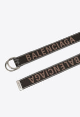 Balenciaga D Ring Monogram Belt 703137210AA/O_BALEN-3561