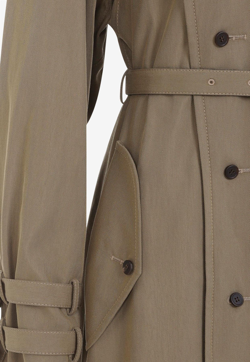 Double-Breasted Trench Coat