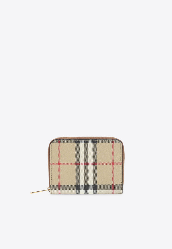 Mini Zip Around Check Wallet