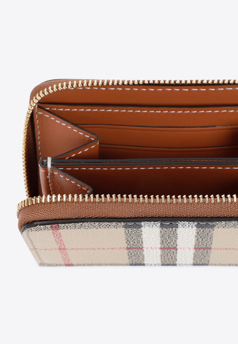 Mini Zip Around Check Wallet