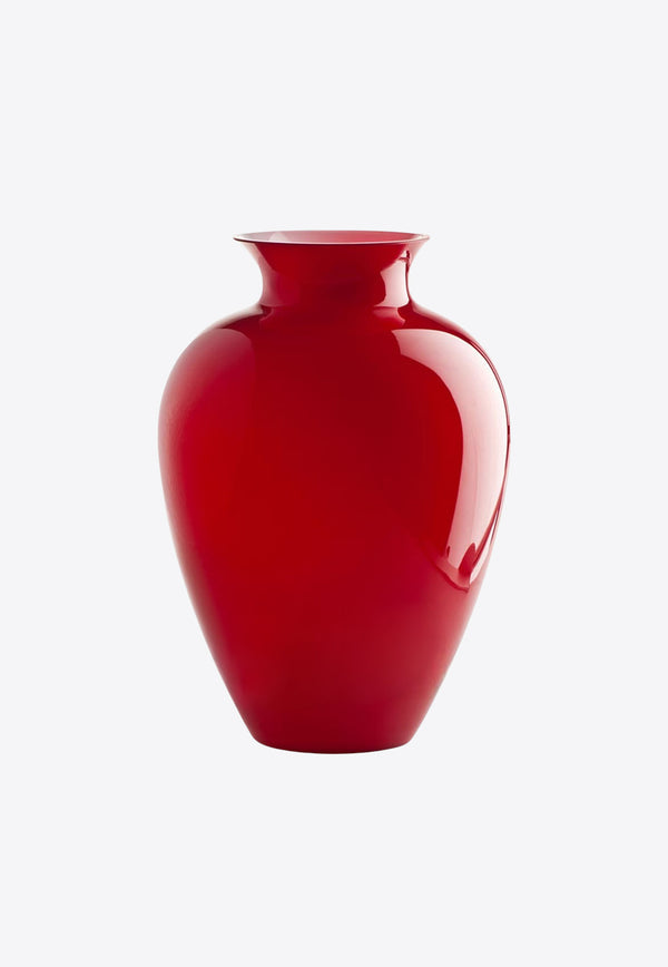 Venini Labuan Glossy Vase Red 706.62 RV