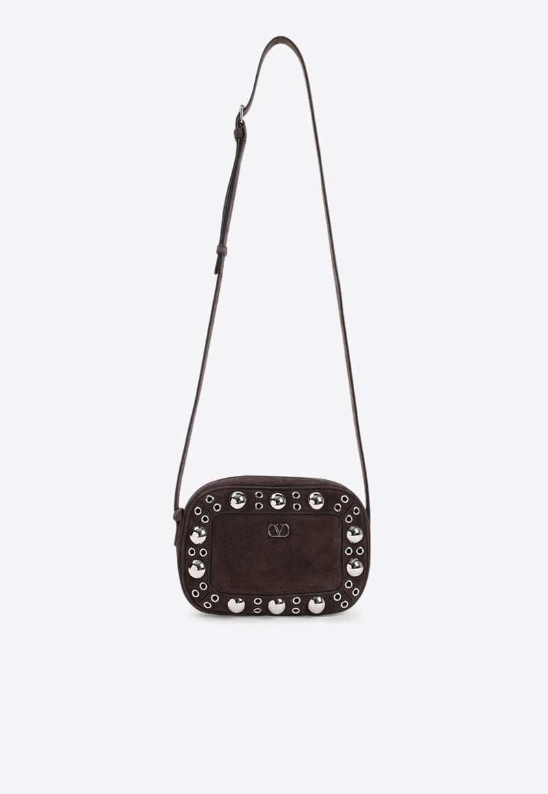 Nellcote Studded Suede Crossbody Bags