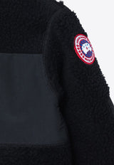 Canada Goose Kids Boys Zip-Up Fleece Jacket  Black 7083KNY/P_CANAD-61