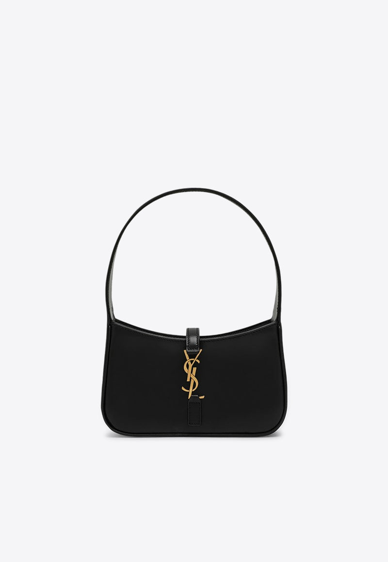 Saint Laurent Mini Le 5 à 7 Shoulder Bag in Calf Leather Black 7103182R20W/O_YSL-1000