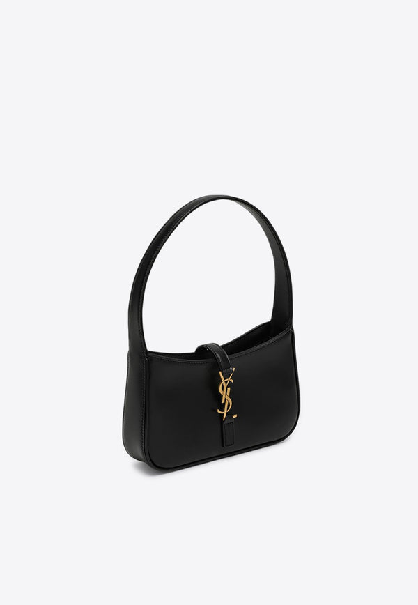 Saint Laurent Mini Le 5 à 7 Shoulder Bag in Calf Leather Black 7103182R20W/O_YSL-1000