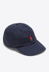 Polo Ralph Lauren Logo Embroidered Baseball Cap Blue 710548524014CO/P_POLOR-NR