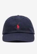 Polo Ralph Lauren Logo Embroidered Baseball Cap Blue 710548524014CO/P_POLOR-NR