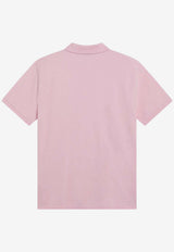 Polo Ralph Lauren Logo Embroidered Slim Polo T-shirt Pink 710680784117CO/S_POLOR-GP