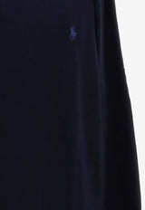 Polo Ralph Lauren Logo Embroidered Crewneck Sweater Navy 710684957_000_001