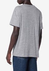 Polo Ralph Lauren Logo Embroidered T-shirt Gray 710707087006CO/R_POLOR-DV