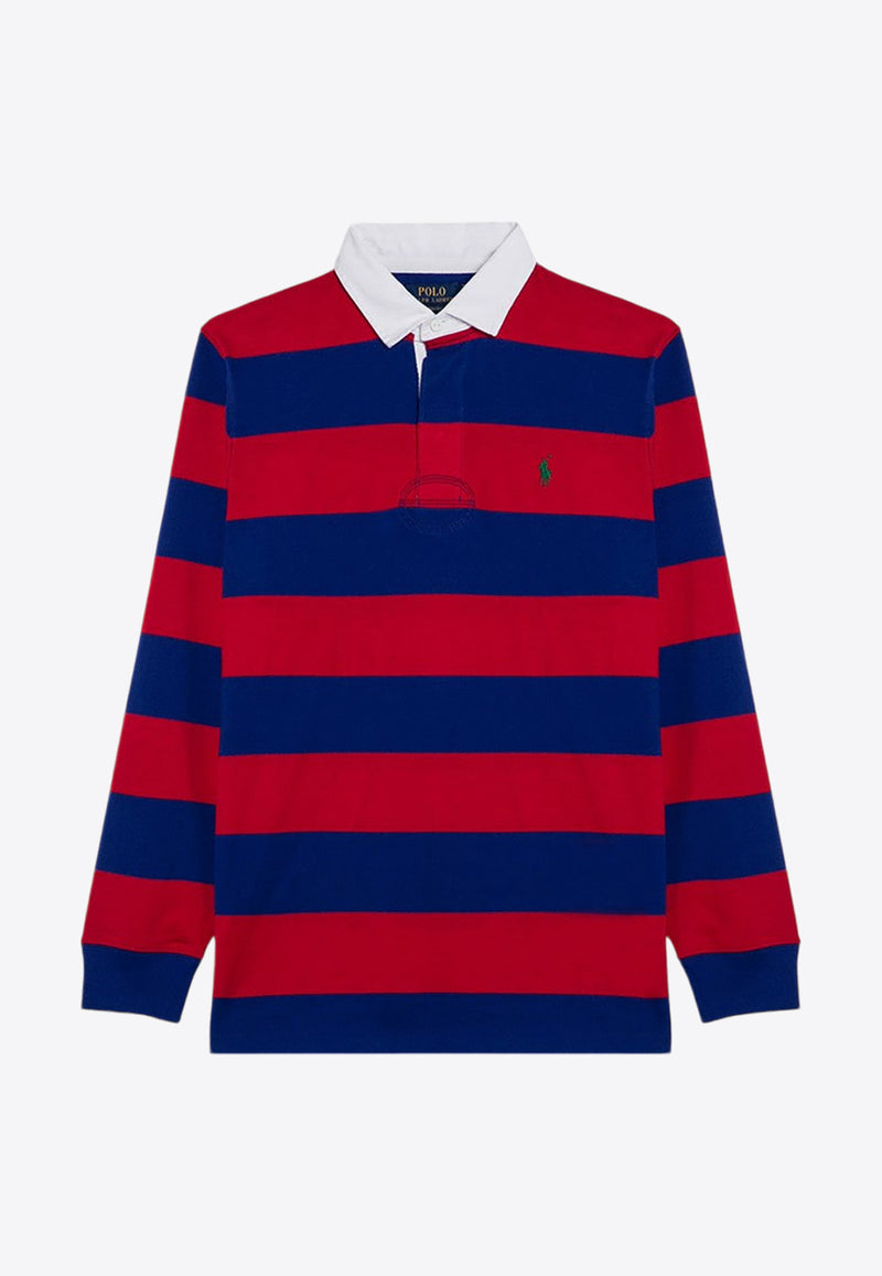 Polo Ralph Lauren Striped Long-Sleeved Polo T-shirt Multicolor 710717116048CO/P_POLOR-RC