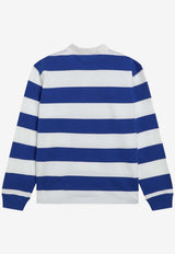 Polo Ralph Lauren Striped Long-Sleeved Rugby Polo T-shirt Blue 710717116500CO/S_POLOR-PO