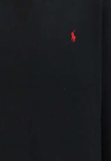Polo Ralph Lauren Logo Embroidered Sweatshirt Black 710766772_000_001