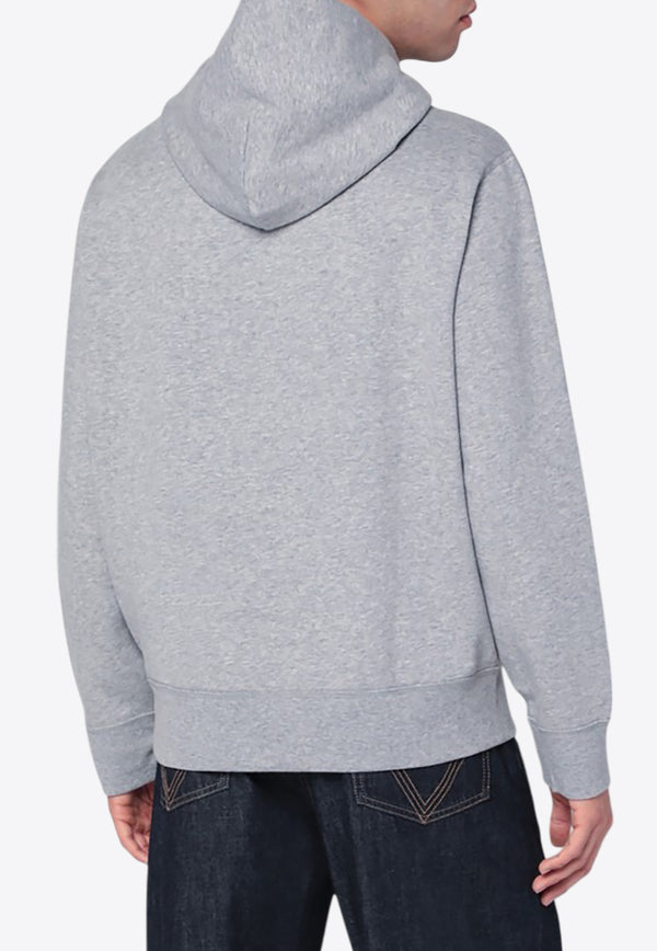 Polo Ralph Lauren Logo Embroidered Drawstring Hoodie Gray 710766778006CO/R_POLOR-AH