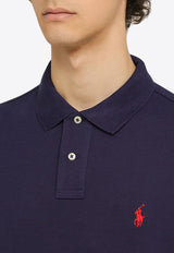 Polo Ralph Lauren Logo Embroidered Polo T-shirt Blue 710782592008CO/O_POLOR-NN