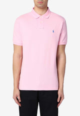 Polo Ralph Lauren Logo Embroidered Polo T-shirt Pink 710782592033CO/Q_POLOR-CP