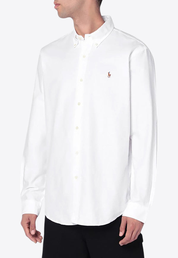 Polo Ralph Lauren Oxford Long-Sleeved Shirt White 710792041001CO/R_POLOR-WHT